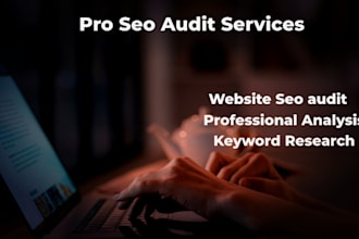 seo audit for website, page indexing and competitor analysis, keyword research
