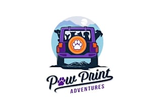 create a veterinarian clinic logo for a pet, dog, cat, or any animal
