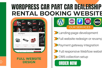 design car auction website bidding car part car rental auto dealership insurance