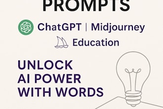 create custom ai prompts for chatgpt midjourney and learning