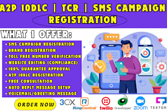 get your twilio ringcentral zoom krispcall a2p 10dlc tcr registration approved
