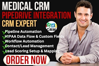 integrate zoho to pipedrive for medical pharmaceutical crm workflow automation
