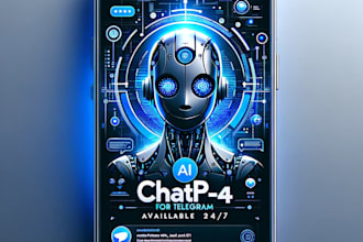 develop ai agent smart whatsapp chatbot telegram chatbots with gpt 4