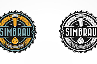 design home brew blog logo