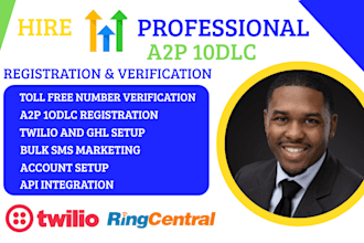 a2p 10dlc registration toll free number verification on gohighlevel and twilio
