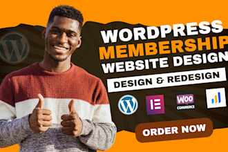 design subscription website wordpress membership website buddyboss lms website