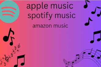 promote apple music amazon music youtube music spotify music