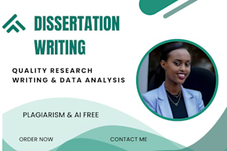 do analysis, proposals, dissertations, and research writing