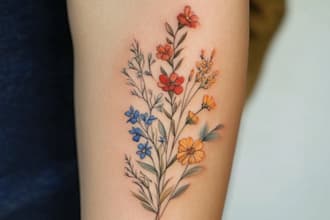 custom an abstract tattoo design