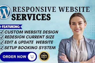 design wordpress website stralio german site, ai chatbot site, customer services