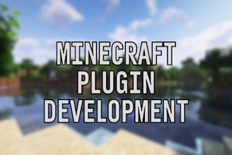 create a custom minecraft plugin for spigot, bukkit, paper