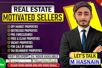 do provide real estate motivated seller with skip tracing