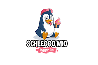 design a goofy penguin mascot logo