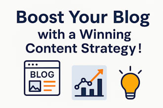 create a content plan for your blog