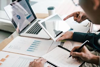 do investor ready business plan, proposal pitch deck and financial plan