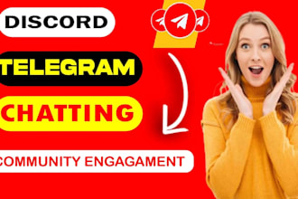 chat and engage in your discord server chat discord telegram chatters