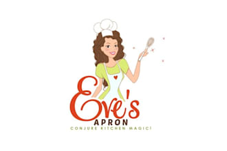 design mascot bring sexy kitchen themed logo
