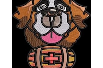 do embroidery digitizing design into dst, pes, jef, emb
