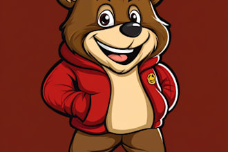 design best caricature, cartoon and mascot logo for you