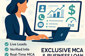 generate exclusive mca, business loan, and b2b funding leads