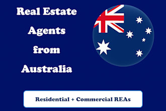 provide real estate agents list from australia
