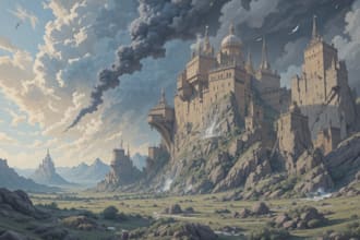 make your fantast background art