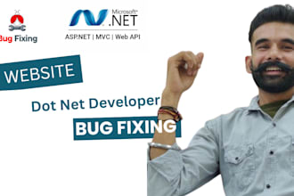 do fix bugs and create website from scratch
