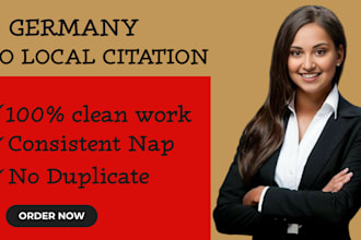german local citation directory submission for germany local SEO