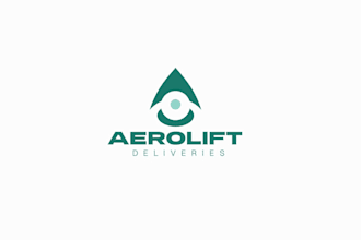 do modern location logo with free revisions and vector file