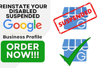 reinstate suspended gmb, google my business profile suspension with verification
