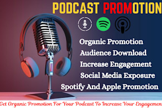 promote your podcast on spotify and apple to grow your audience fast