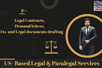draft your nda, contract or legal agreement under US law