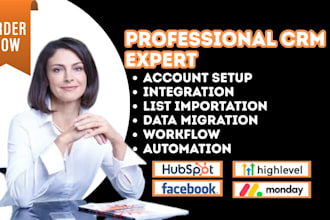 setup gohighlevel hubspot monday crm workflow facebook lead ads integration