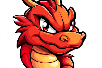 design mascot, caricature logo, cartoon character