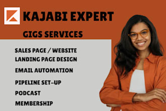 kajabi automation, membership site,email marketing course development