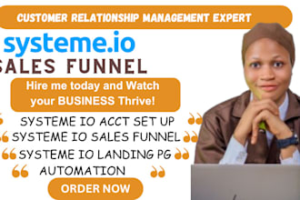 create systeme io sales funnel, systeme io website, systeme io landing page