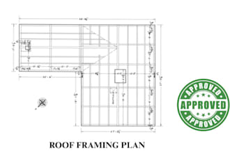review and stamp texas, california stamp, florida stamp for permits approval