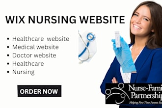 do wix nursing website medical doctor website healthcare