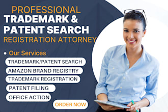 be US, UK, ca licensed trademark registration attorney