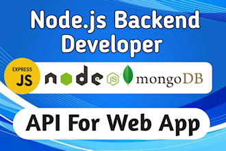 your node js developer for developing apis and backend with node js