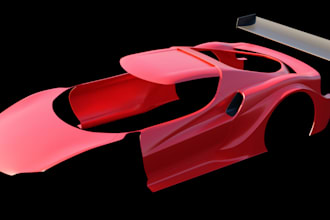 optimize 3d car model,3d vehicle for 3d car animation, hyper car,car wheel,wrap