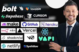 build nextjs react mvp app with bolt new bolt ai lovable  cursor ai saas webapp