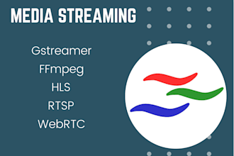 build custom media streaming pipelines using gstreamer ffmpeg rtsp hls webrtc