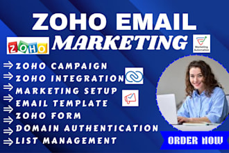 set up zoho campaigns mailchimp workflows automation and email templates