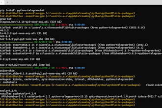 build your python bot python automation python ai web scraping python script