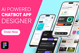 design mobile app responsive UI in figma with app screenshot