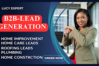do perfect b2b lead generation for home improvement, home care leads