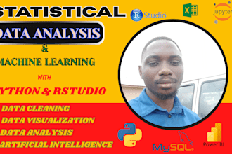 do advanced data analysis using rstudio and python
