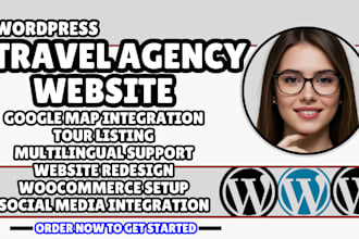 travel agency website tour booking travel agency landing page tourism website