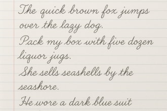 do hand crafted words through my pen